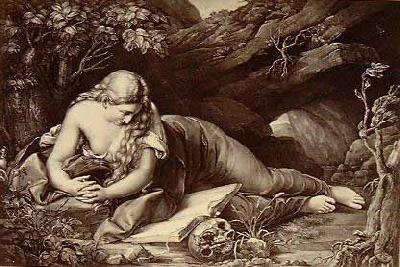 NUVOLONE, Carlo Francesco Mary Magdalene by Batoni Germany oil painting art